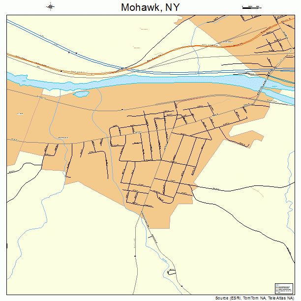 Mohawk, NY street map