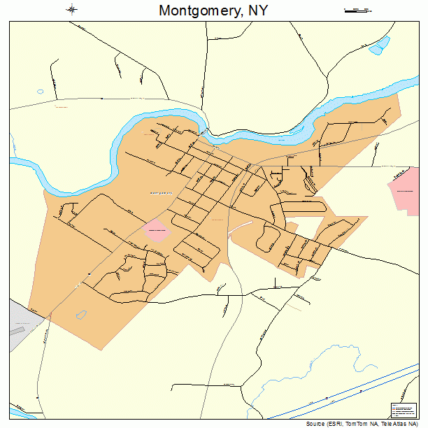 Montgomery, NY street map