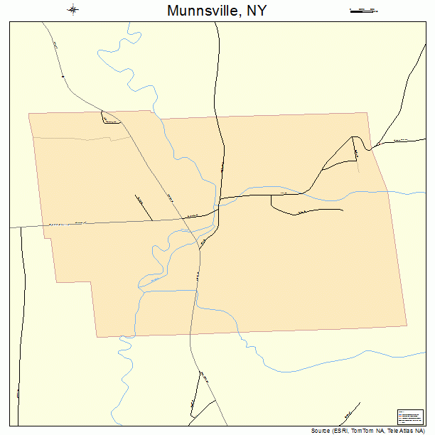 Munnsville, NY street map