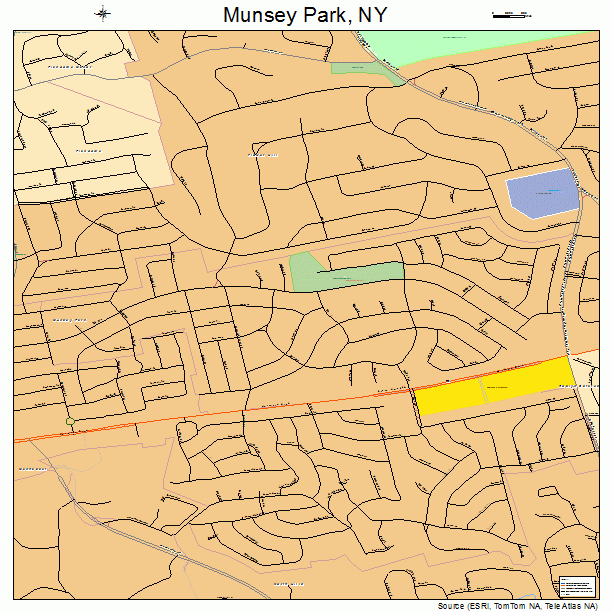 Munsey Park, NY street map