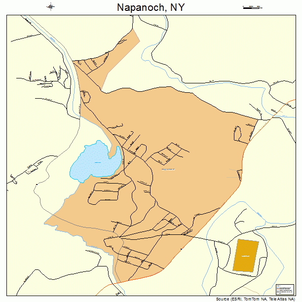 Napanoch, NY street map