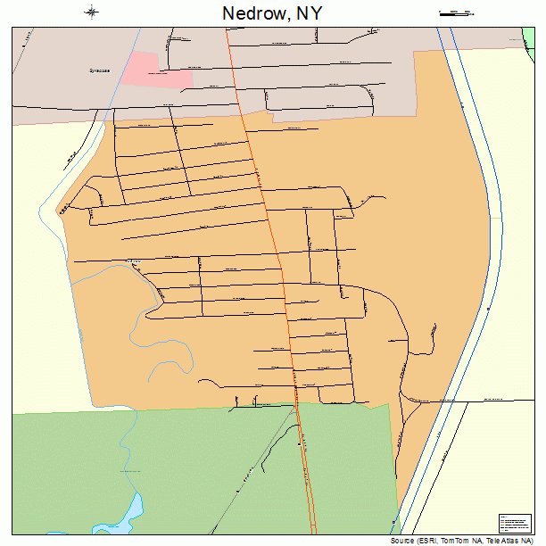 Nedrow, NY street map