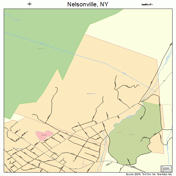 Nelsonville, NY street map