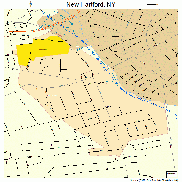 New Hartford, NY street map