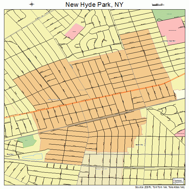 New Hyde Park, NY street map