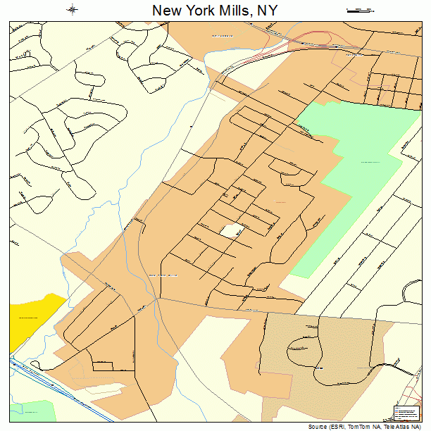 New York Mills, NY street map