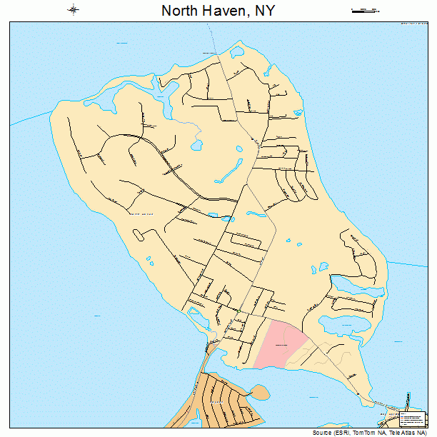 North Haven, NY street map
