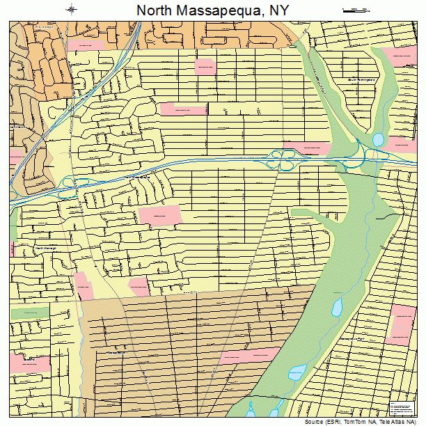 North Massapequa, NY street map