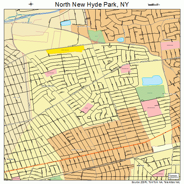 North New Hyde Park, NY street map