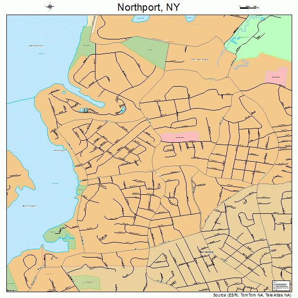 Northport, NY street map
