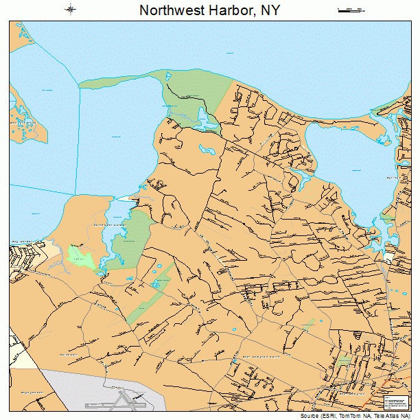 Northwest Harbor, NY street map