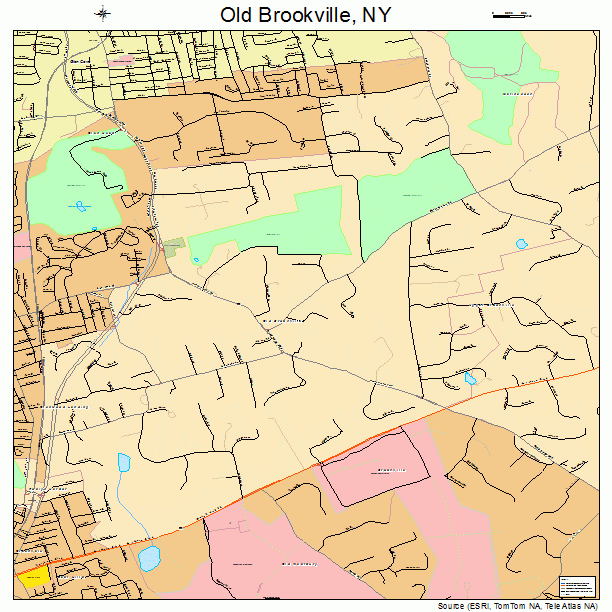 Old Brookville, NY street map