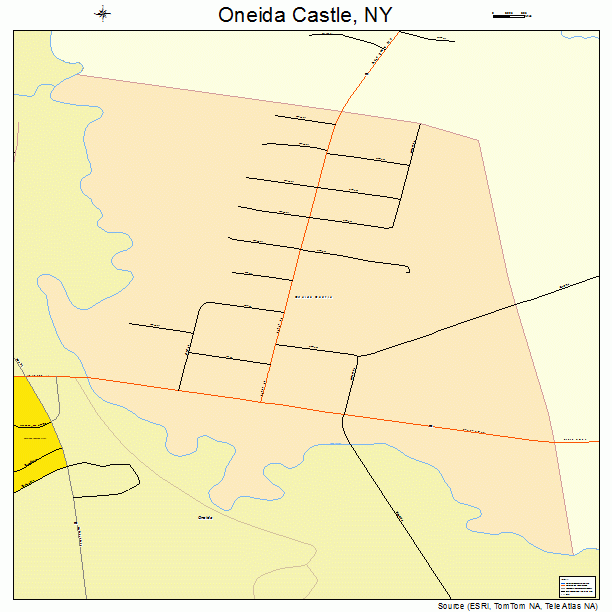 Oneida Castle, NY street map