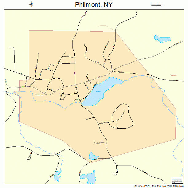 Philmont, NY street map