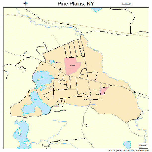 Pine Plains, NY street map