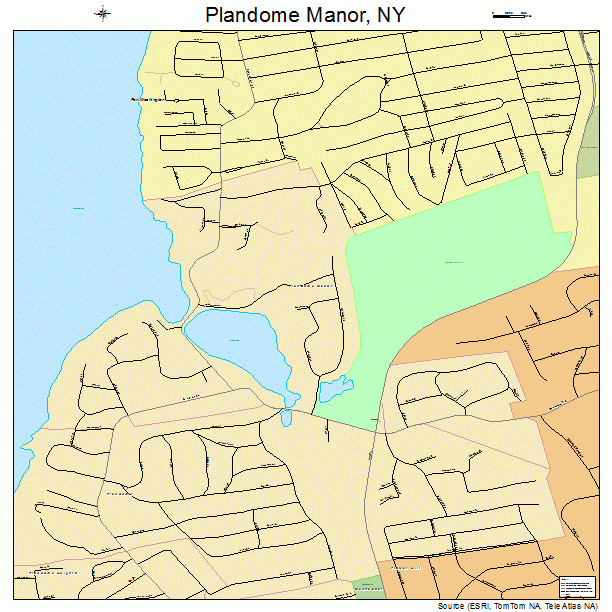 Plandome Manor, NY street map