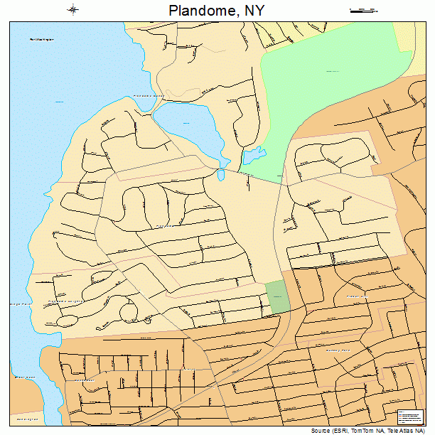 Plandome, NY street map