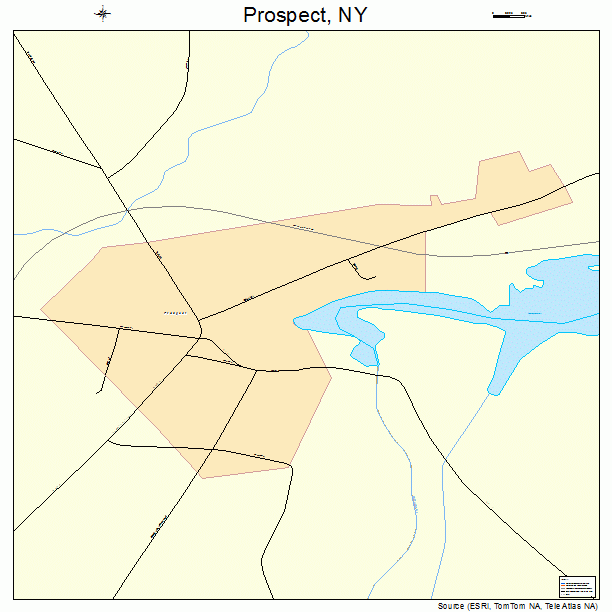 Prospect, NY street map