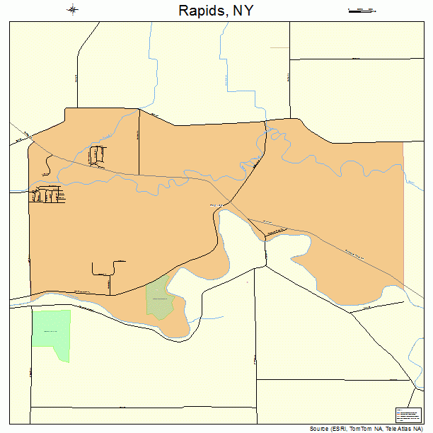 Rapids, NY street map