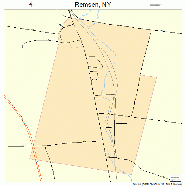 Remsen, NY street map