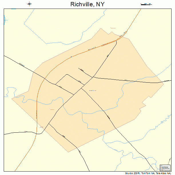 Richville, NY street map