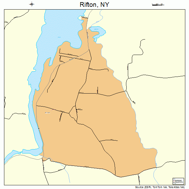 Rifton, NY street map