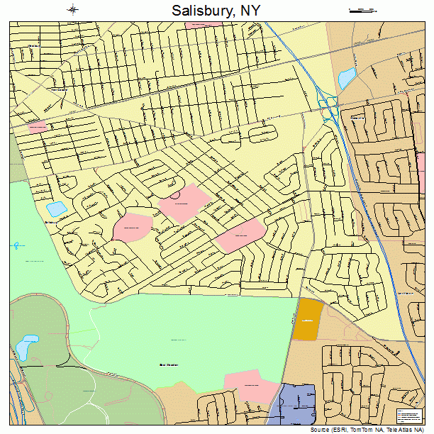 Salisbury, NY street map