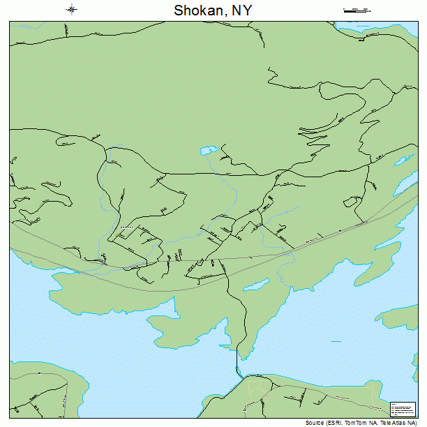 Shokan, NY street map