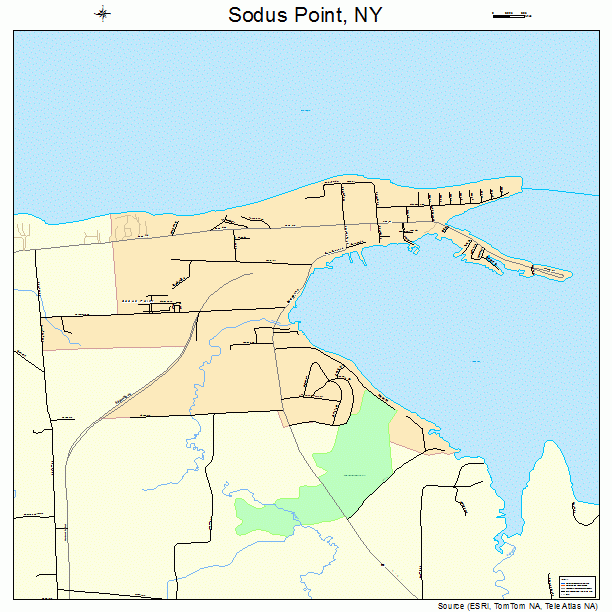 Sodus Point, NY street map