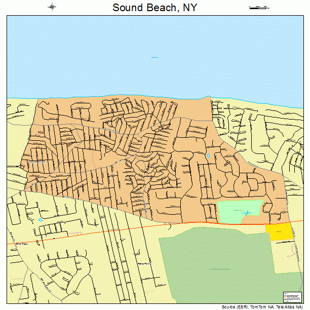 Sound Beach, NY street map
