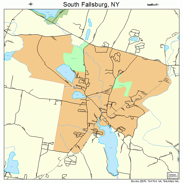 South Fallsburg, NY street map