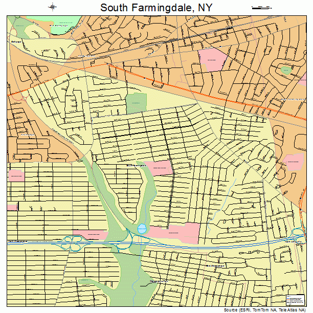 South Farmingdale, NY street map