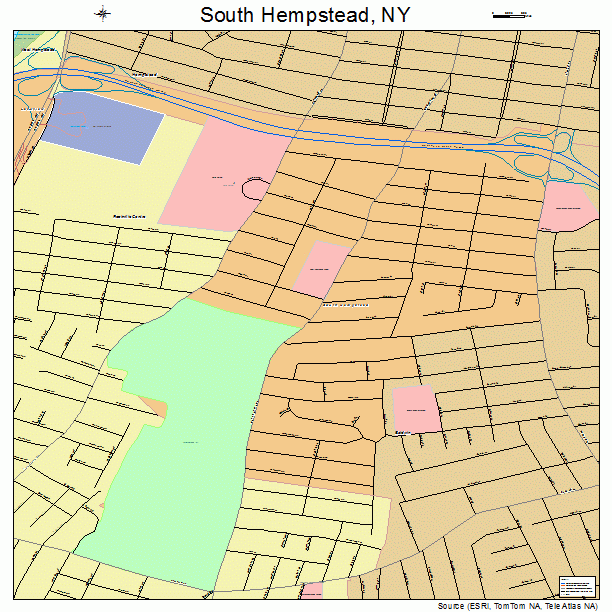 South Hempstead, NY street map