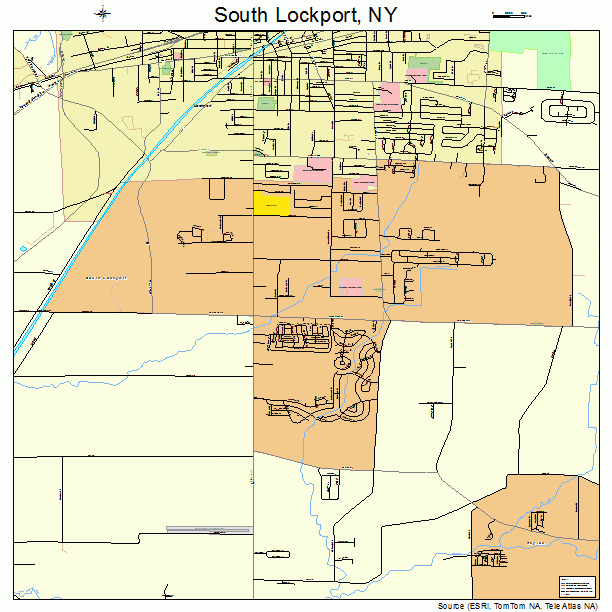 South Lockport, NY street map