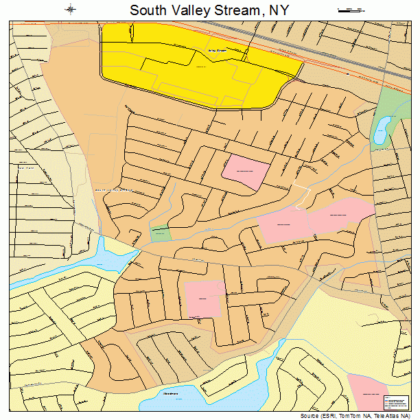 South Valley Stream, NY street map