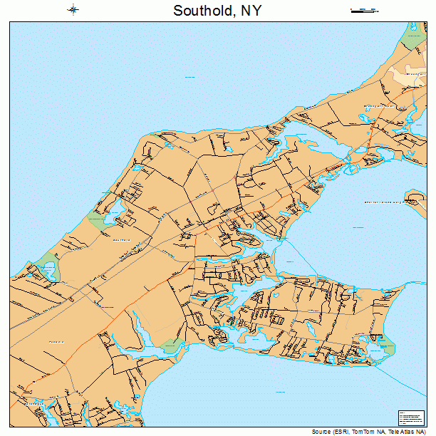 Southold, NY street map