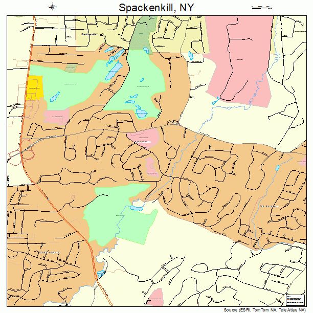 Spackenkill, NY street map