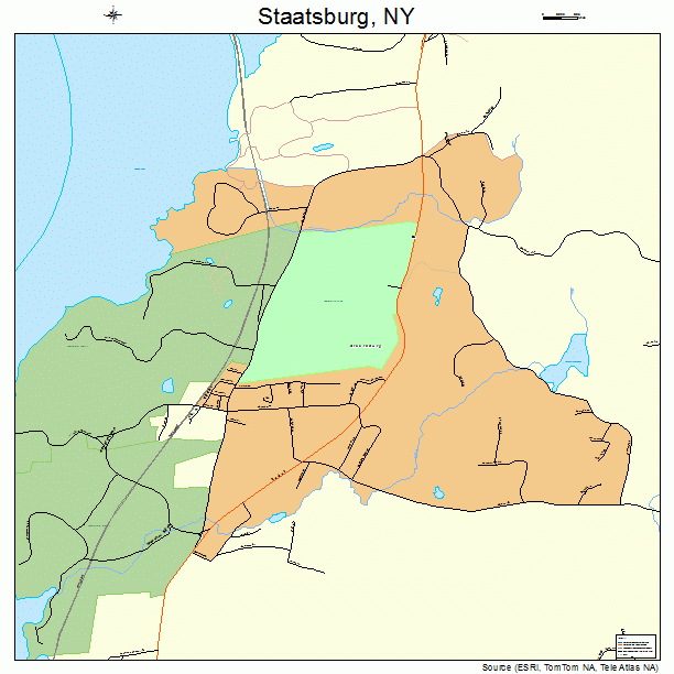 Staatsburg, NY street map