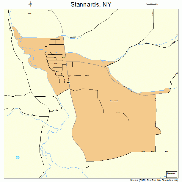 Stannards, NY street map