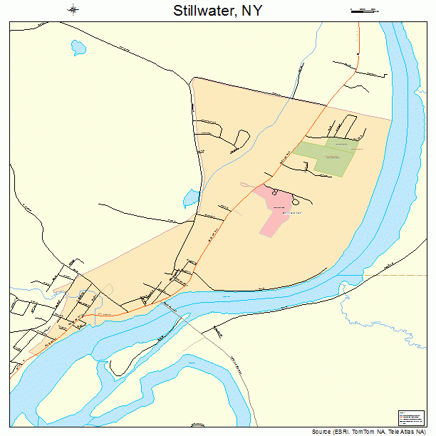 Stillwater, NY street map