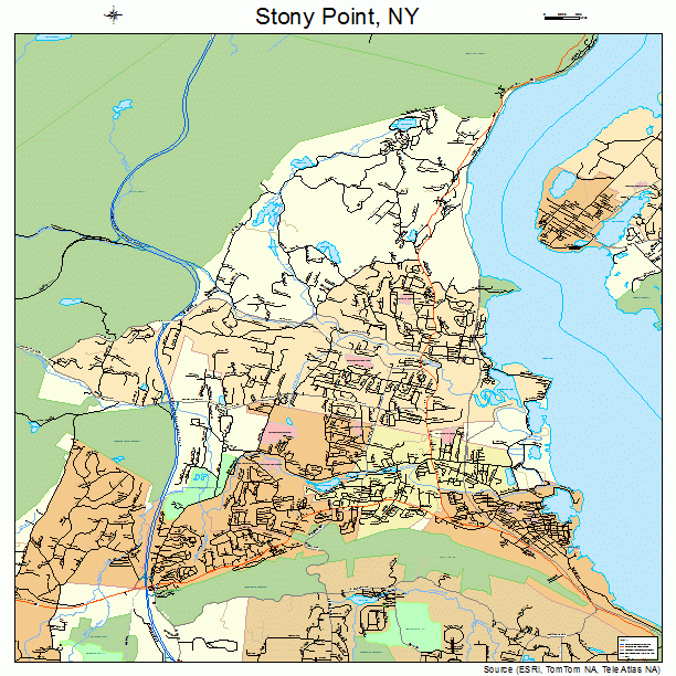 Stony Point, NY street map