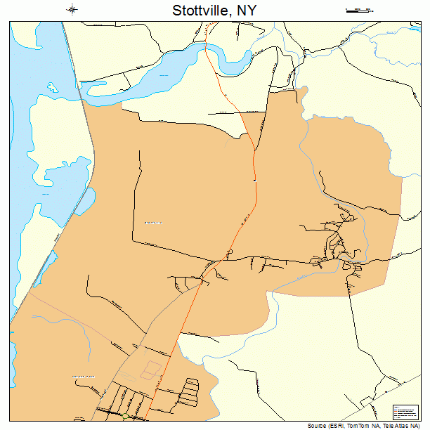 Stottville, NY street map