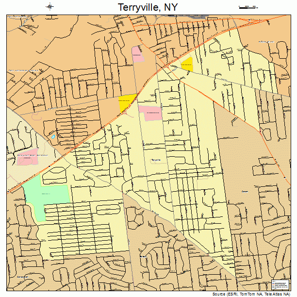 Terryville, NY street map