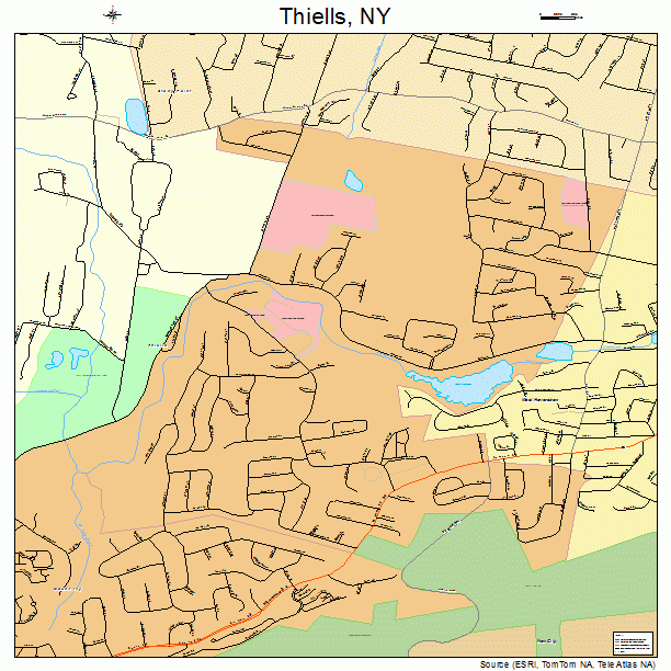 Thiells, NY street map