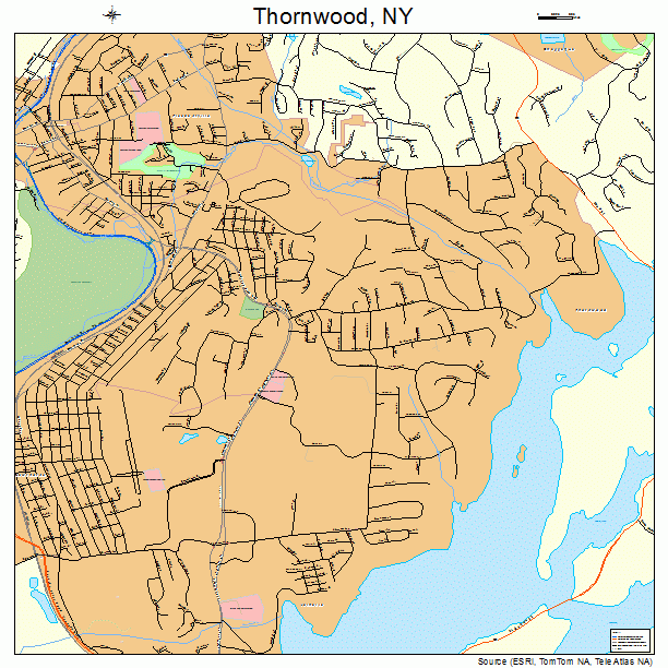 Thornwood, NY street map