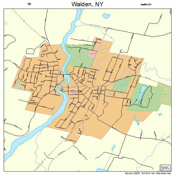 Walden, NY street map