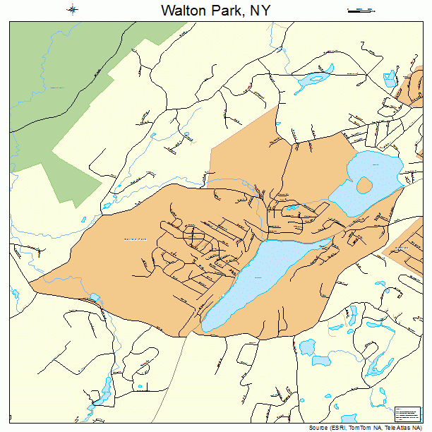 Walton Park, NY street map