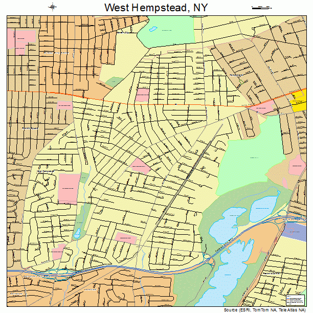 West Hempstead, NY street map