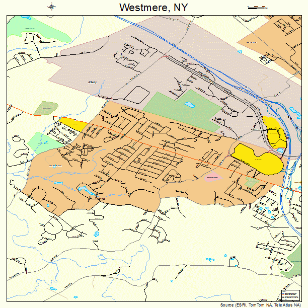 Westmere, NY street map