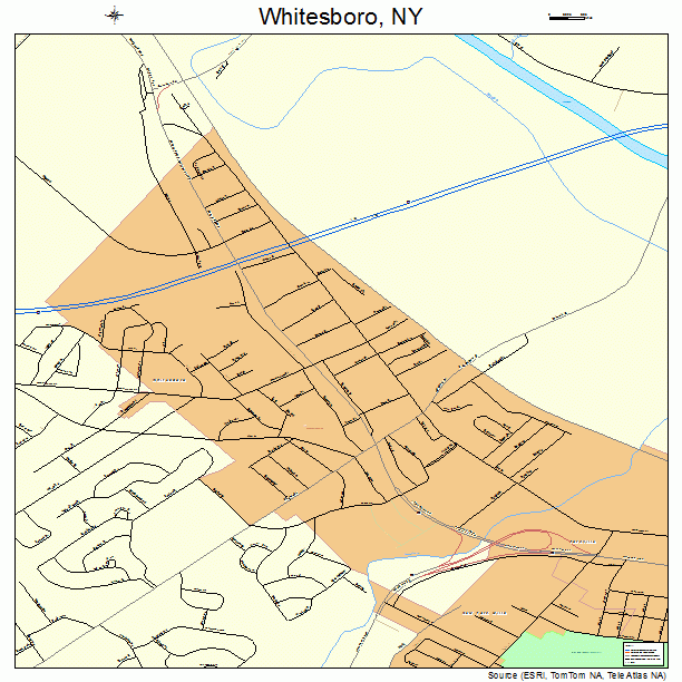 Whitesboro, NY street map